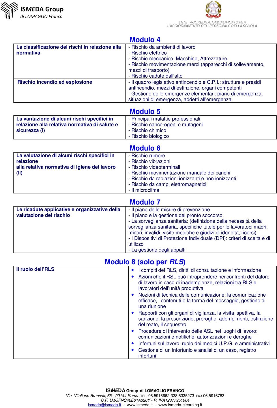 ambienti di lavoro - Rischio elettrico - Rischio meccanico, Macchine, Attrezzature - Rischio movimentazione merci (apparecchi di sollevamento, mezzi di trasporto) - Rischio cadute dall'alto - Il