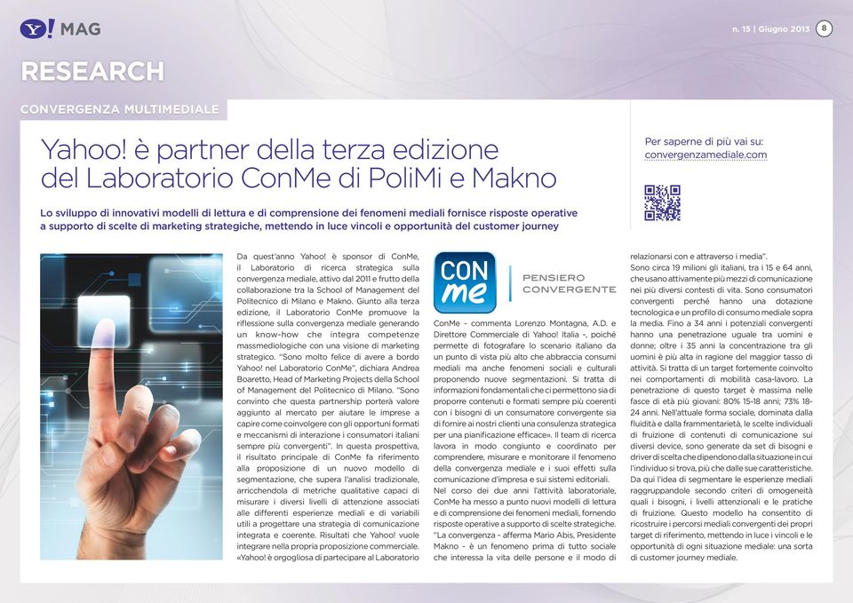 opportunità del customer journey Da quest anno Yahoo!