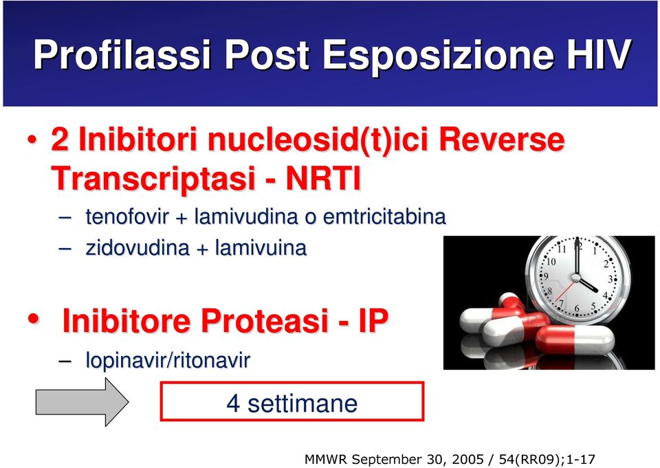emtricitabina zidovudina + lamivuina Inibitore Proteasi - IP
