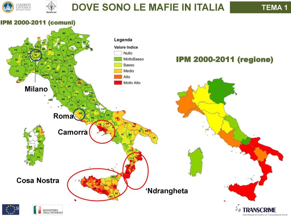 IPM 2000-2011 (regione) Milano