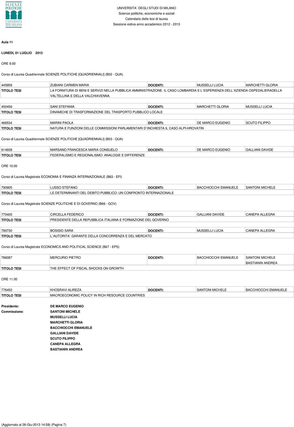 AMMINISTRAZIONE. IL CASO LOMBARDIA E L`ESPERIENZA DELL`AZIENDA OSPEDALIERADELLA VALTELLINA E DELLA VALCHIAVENNA.