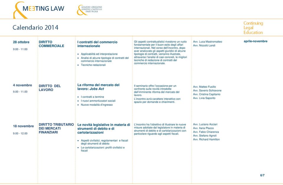 Nel corso dell incontro, dopo aver analizzato gli aspetti giuridici di alcune tipologie di contratti, verranno illustrate, attraverso l analisi di casi concreti, le migliori tecniche di redazione di