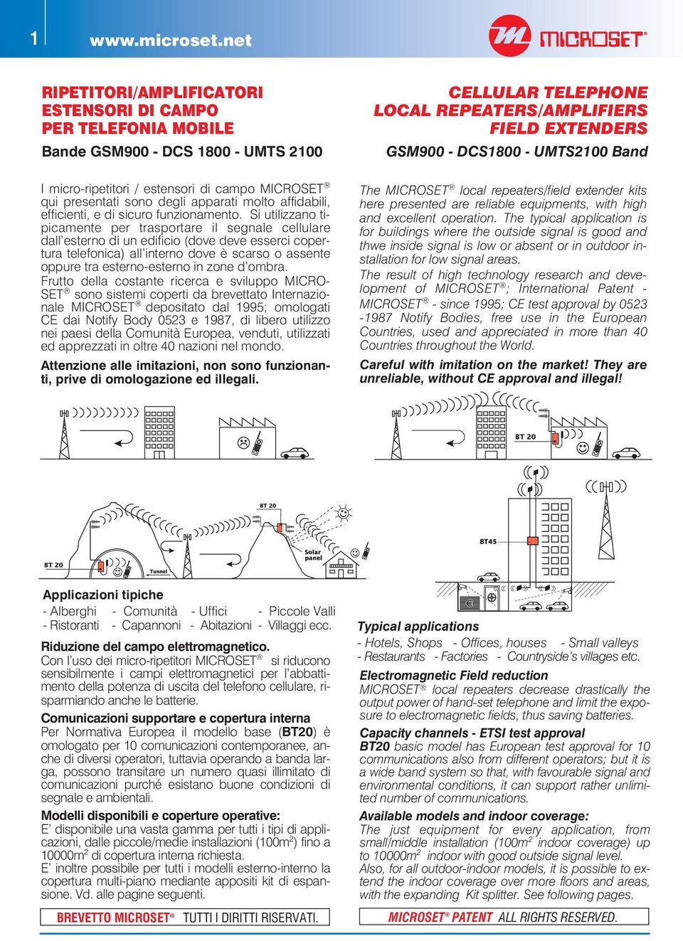 affidabili, efficienti, e di sicuro funzionamento.