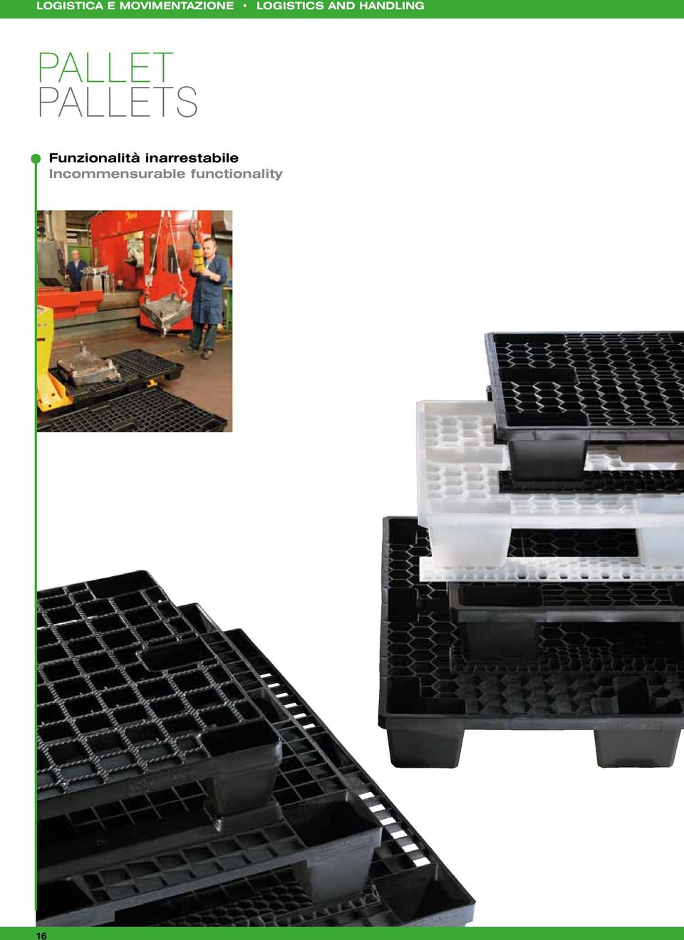 PALLETS Funzionalità