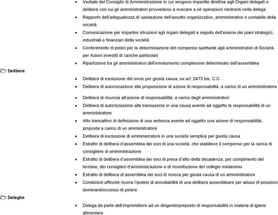 esame dei piani strategici, industriali e finanziari della società Conferimento di poteri per la determinazione del compenso spettante agli amministratori di Società per Azioni investiti di cariche