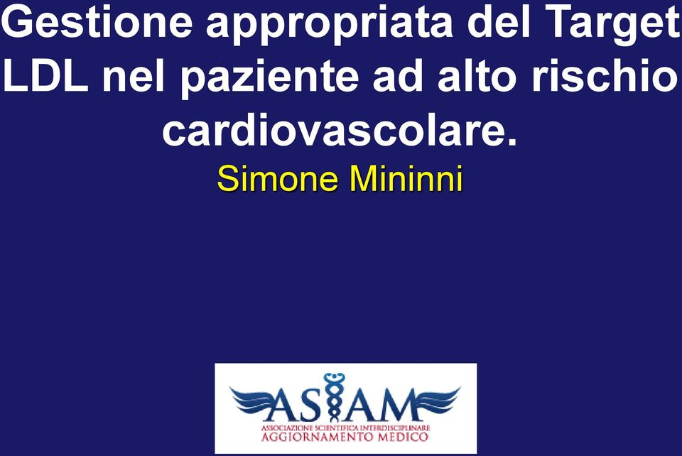 paziente ad alto