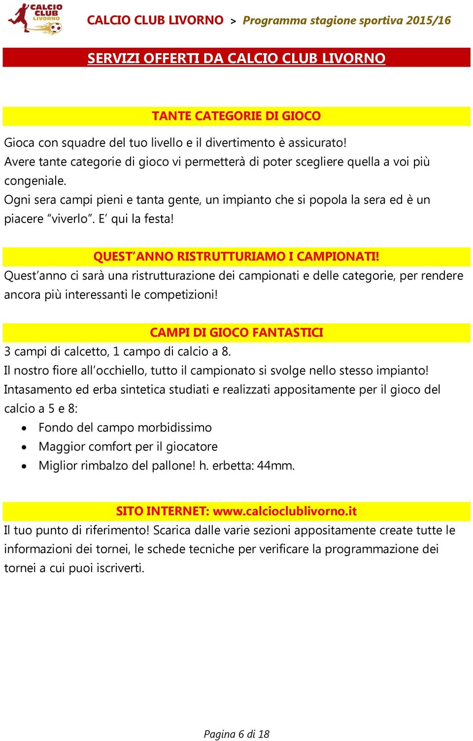 E qui la festa! QUEST ANNO RISTRUTTURIAMO I CAMPIONATI! Quest anno ci sarà una ristrutturazione dei campionati e delle categorie, per rendere ancora più interessanti le competizioni!