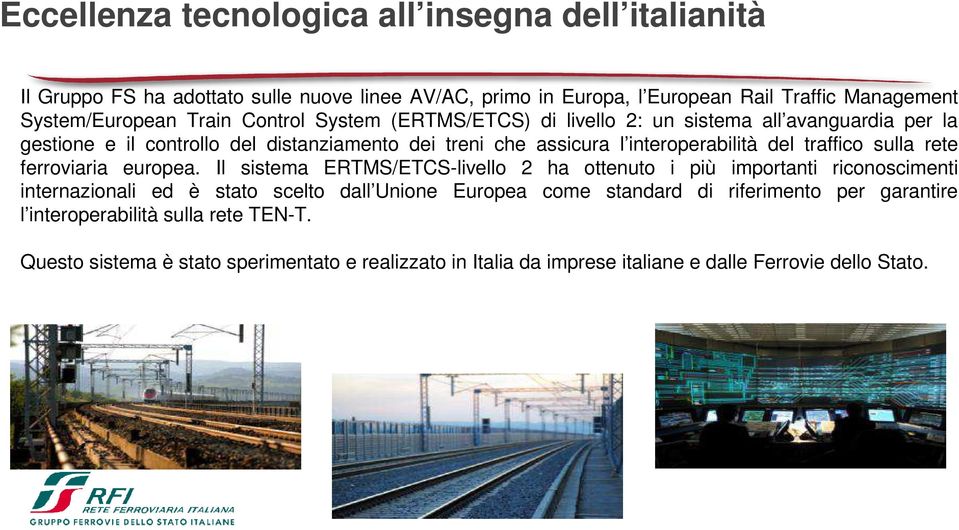 sulla rete ferroviaria europea.