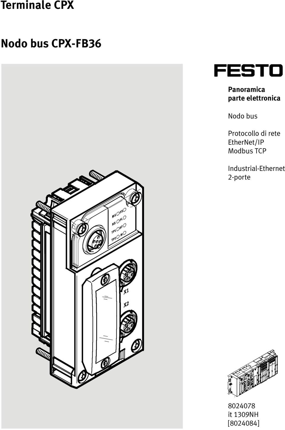 Protocollo di rete EtherNet/IP Modbus TCP