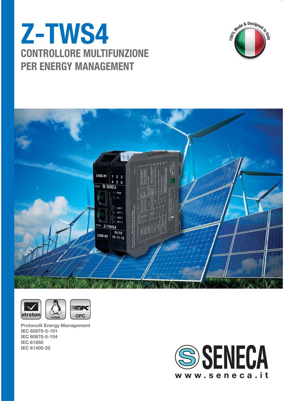 Linux OPC Protocolli Energy Management IEC