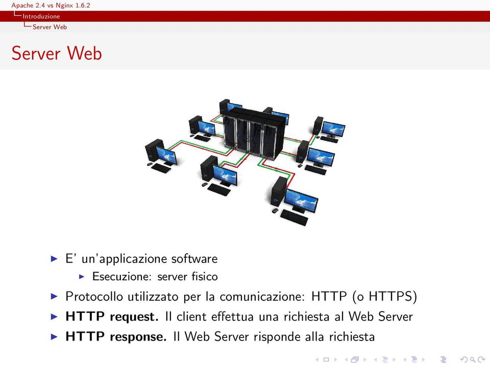 comunicazione: HTTP (o HTTPS) HTTP request.