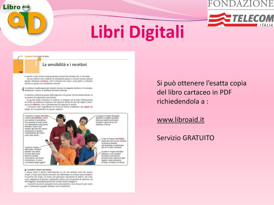 cartaceo in PDF richiedendola