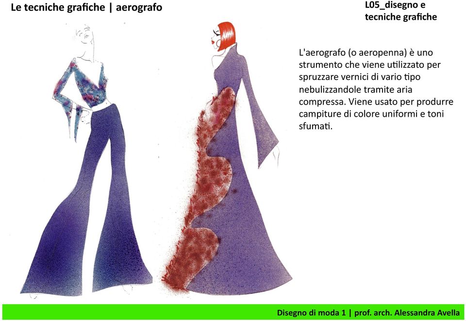 nebulizzandole tramite aria compressa.