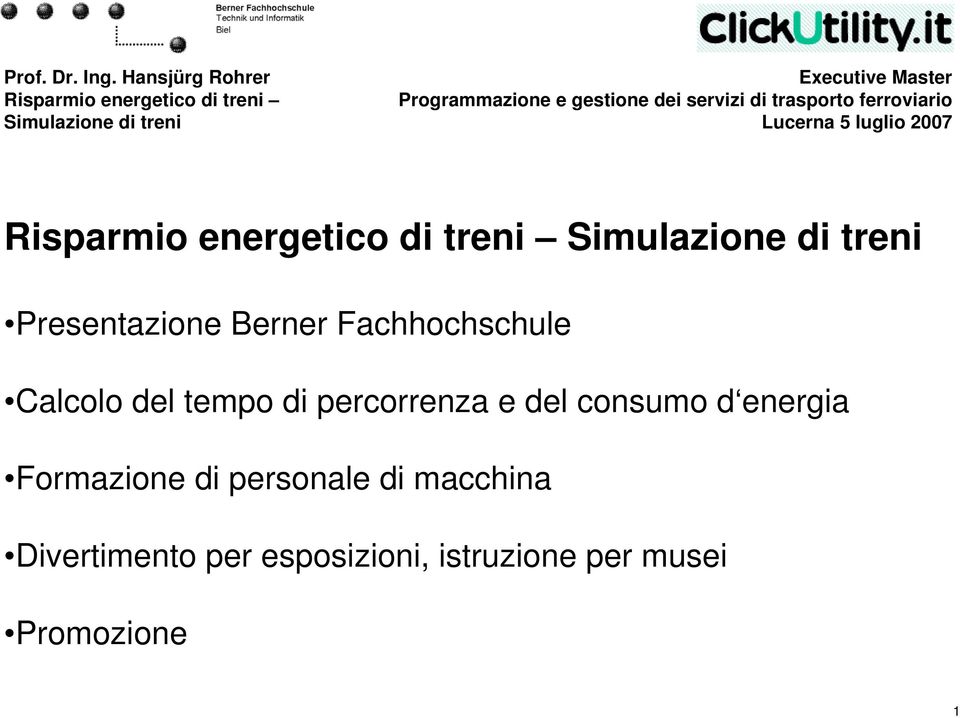 energia Formazione di personale di macchina