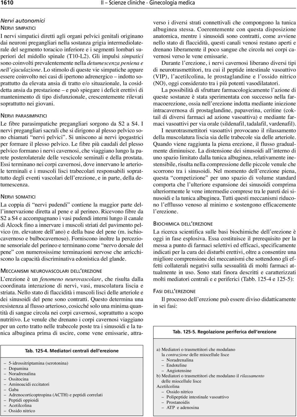 Gli impulsi simpatici sono coinvolti prevalentemente nella detumescenza peniena e nell ejaculazione.