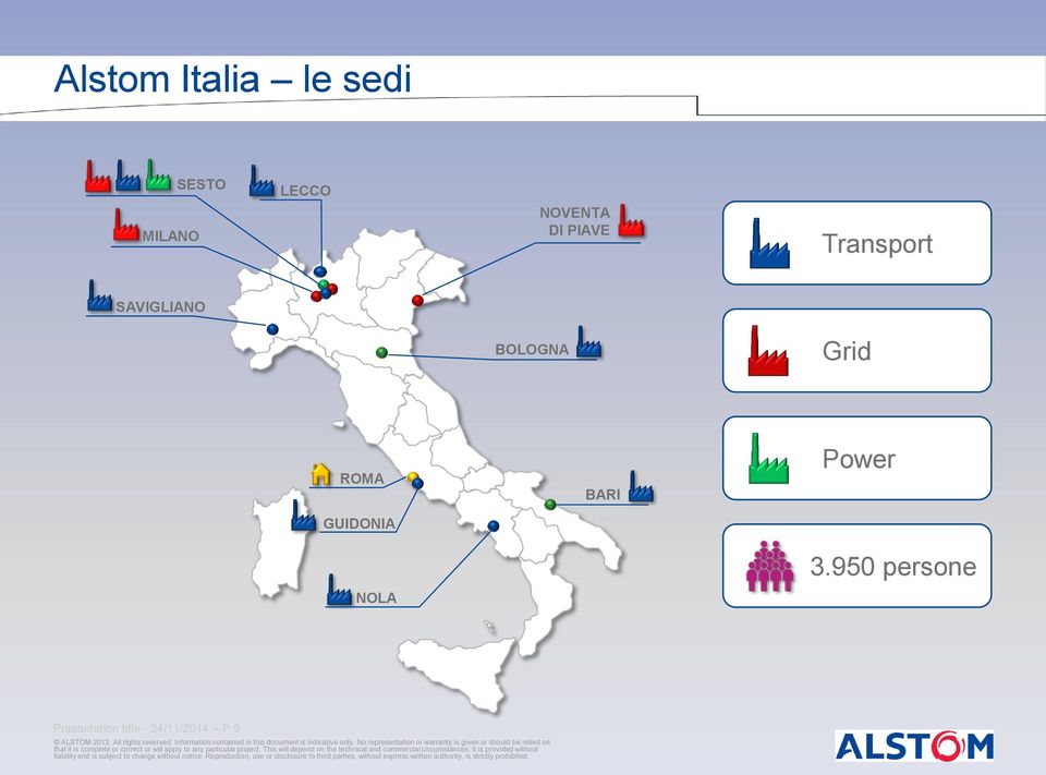 BOLOGNA Grid ROMA GUIDONIA NOLA BARI Power