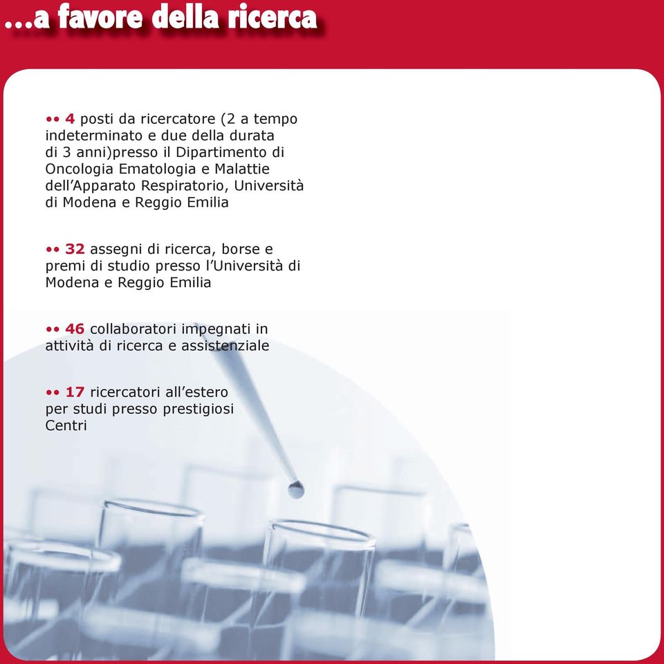 assegni di ricerca, borse e premi di studio presso l Università di Modena e Reggio Emilia spettrometro di massa 46
