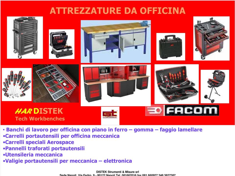 per officina meccanica Carrelli speciali Aerospace Pannelli traforati