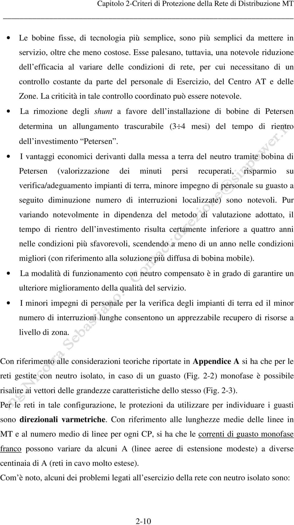 delle Zone. La criticità in tale controllo coordinato può essere notevole.