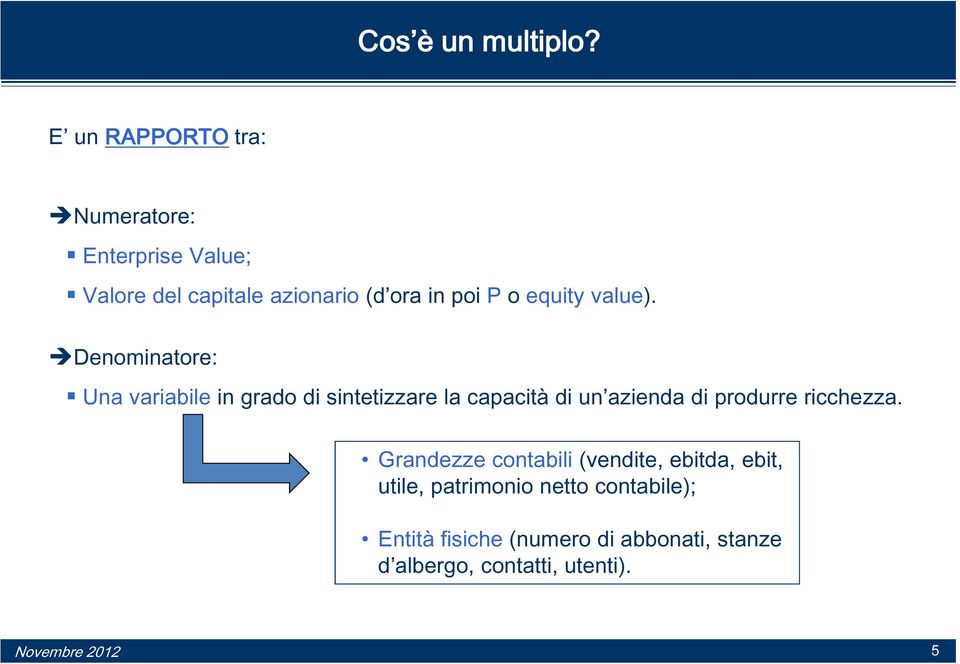 equity value).