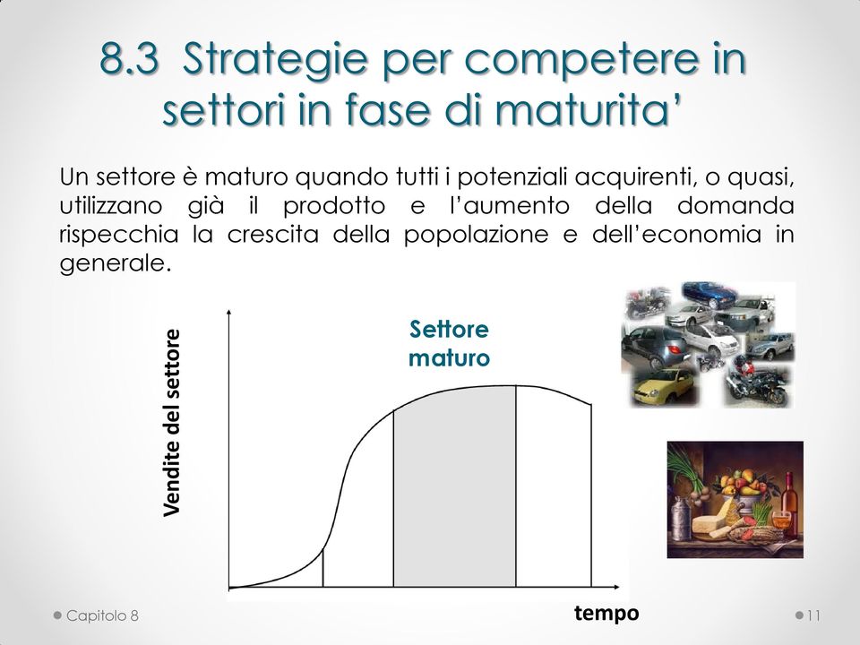 maturo quando tutti i potenziali acquirenti, o quasi, utilizzano già il