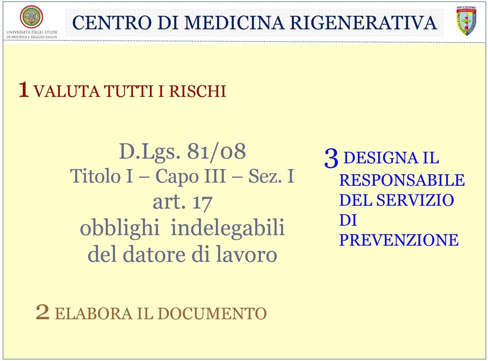 17 obblighi indelegabili del datore di lavoro 3