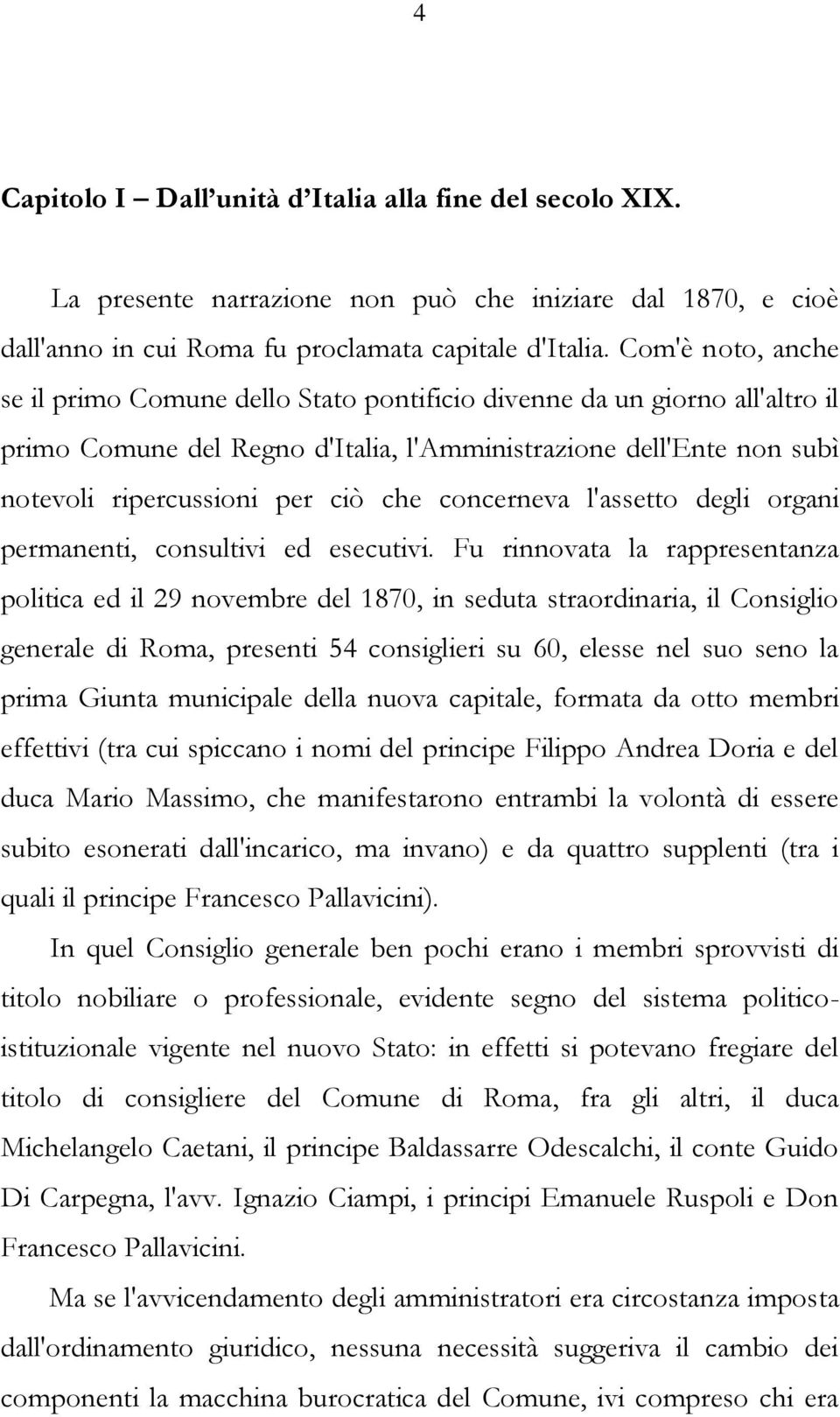 concerneva l'assetto degli organi permanenti, consultivi ed esecutivi.