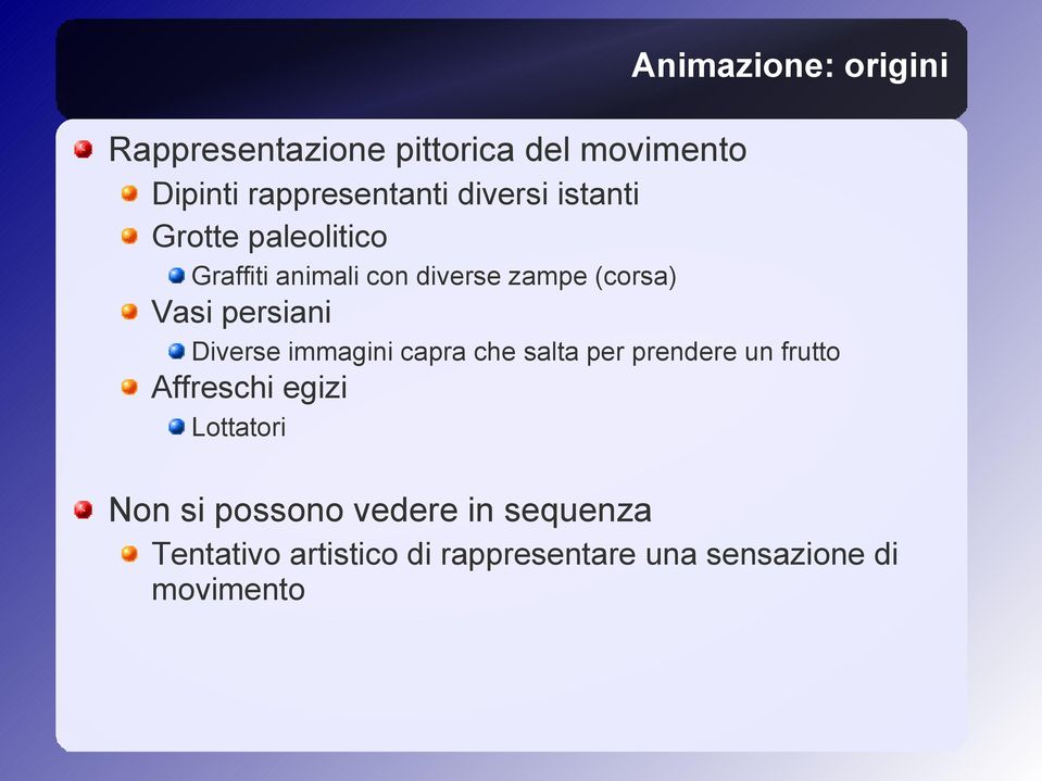 persiani Diverse immagini capra che salta per prendere un frutto Affreschi egizi