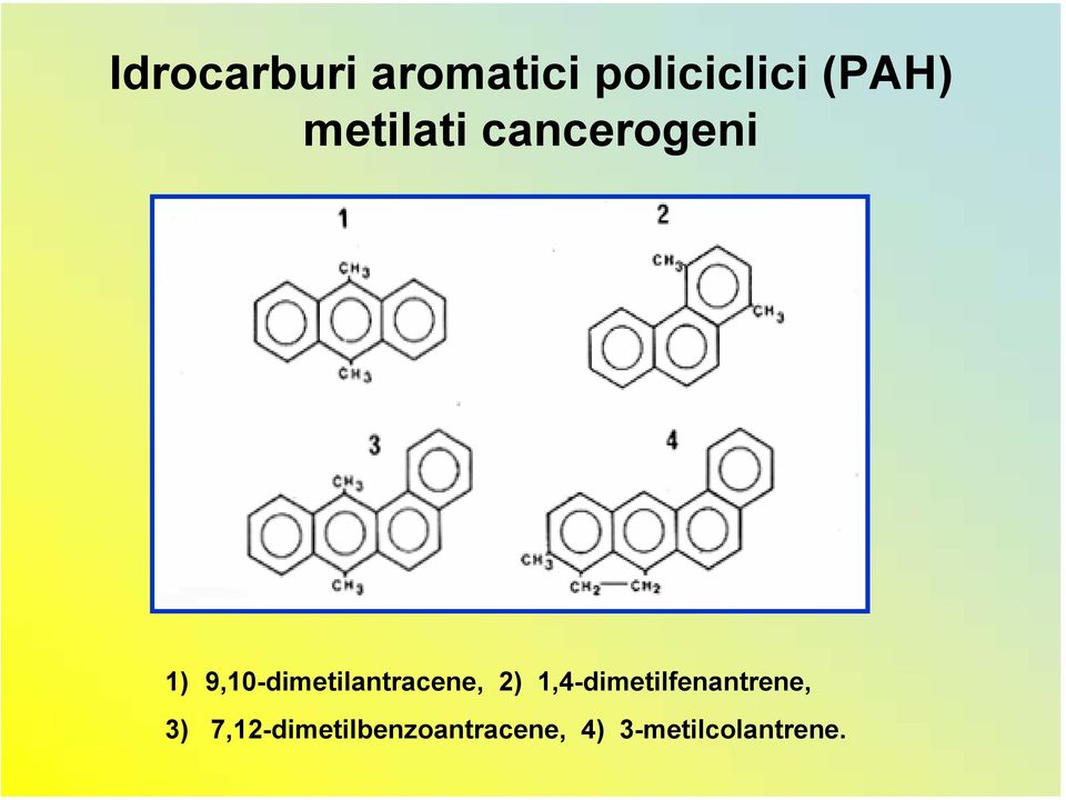 9,10-dimetilantracene, 2)