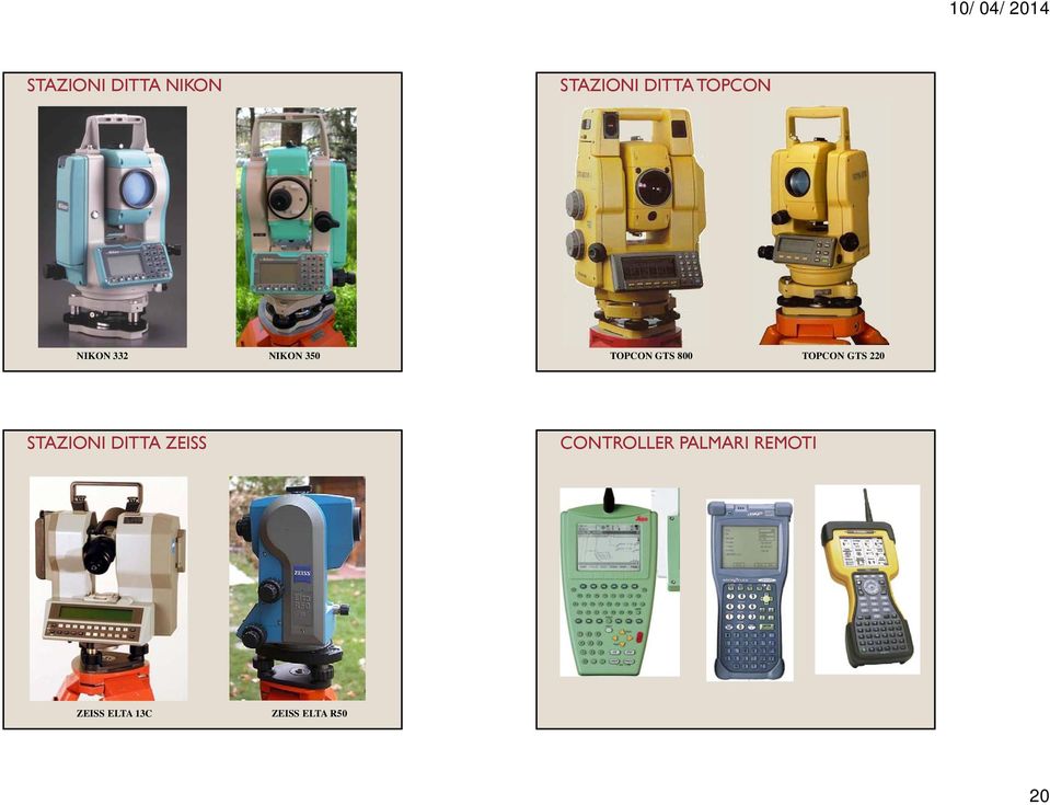 800 TOPCON GTS 0 STAZIONI DITTA ZEISS