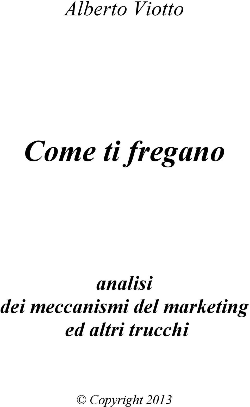 meccanismi del marketing