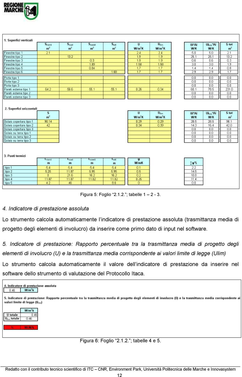 involucro) da inserire come primo dato di input nel software. 5.