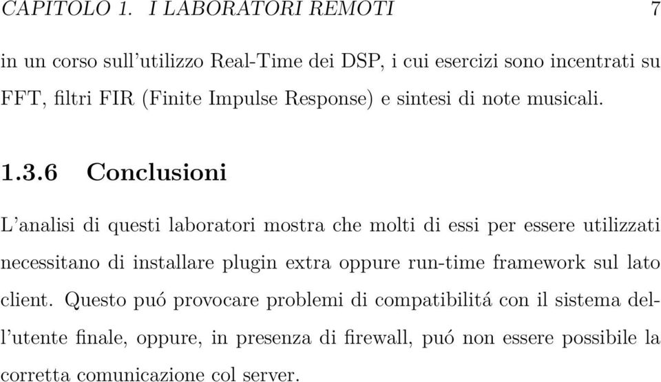 Response) e sintesi di note musicali. 1.3.