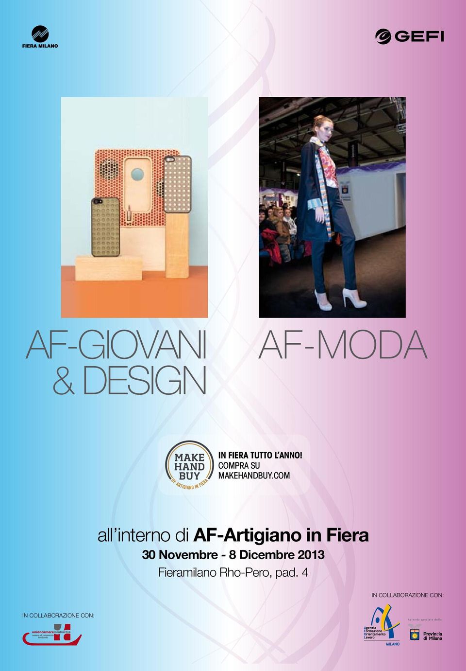 COM all interno di AF-Artigiano in Fiera 30 Novembre -