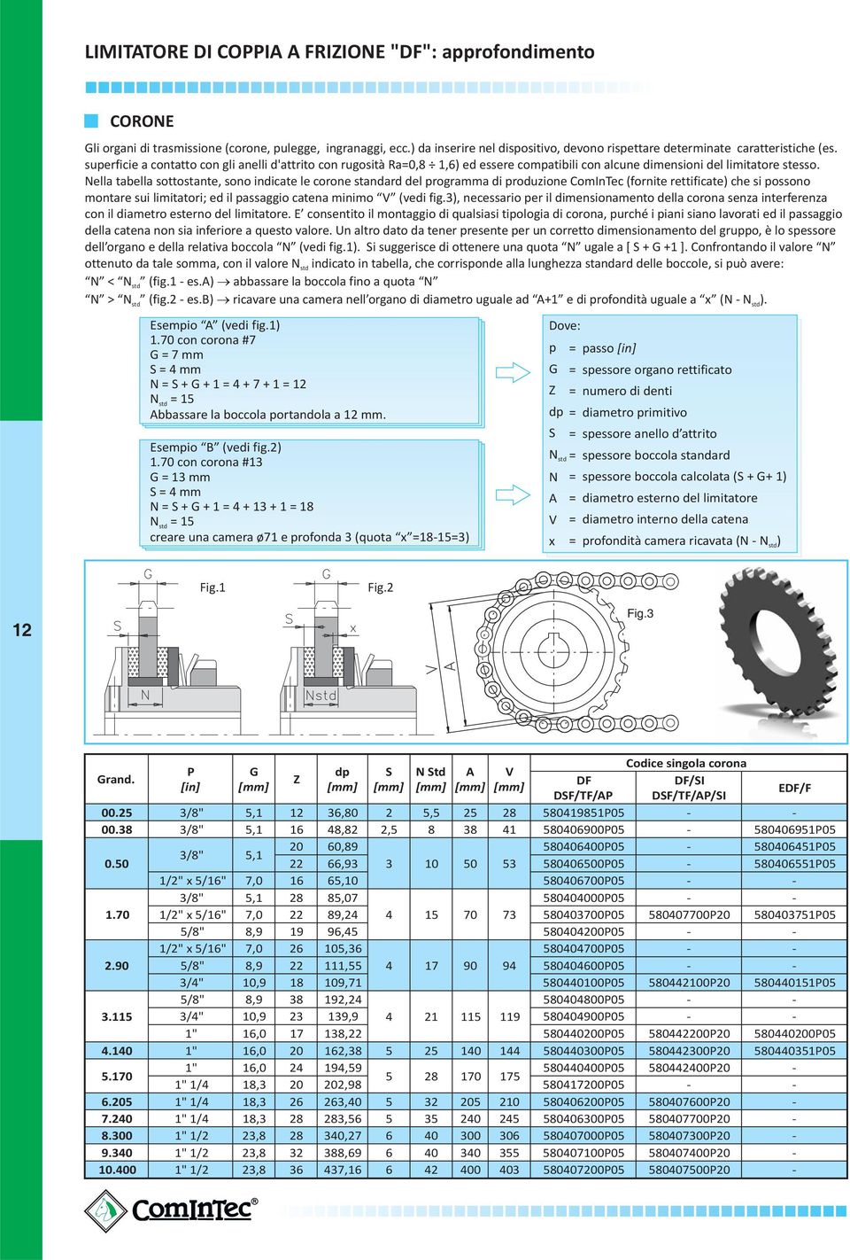 superficie a contatto con gli anelli d'attrito con rugosità Ra=0,8 1,6) ed essere compatibili con alcune dimensioni del limitatore stesso.