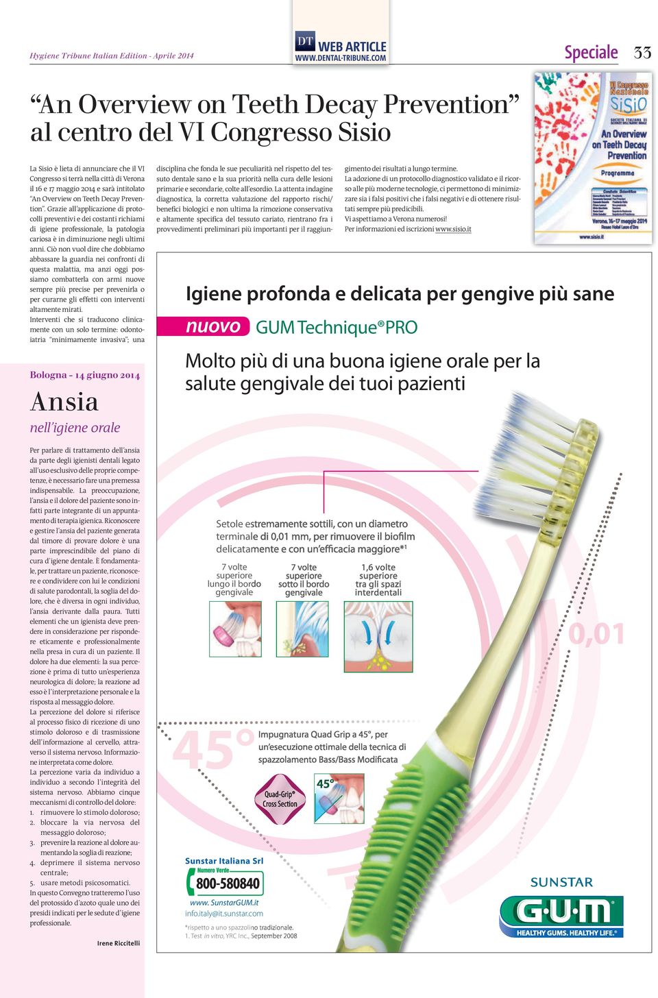 intitolato An Overview on Teeth Decay Prevention.