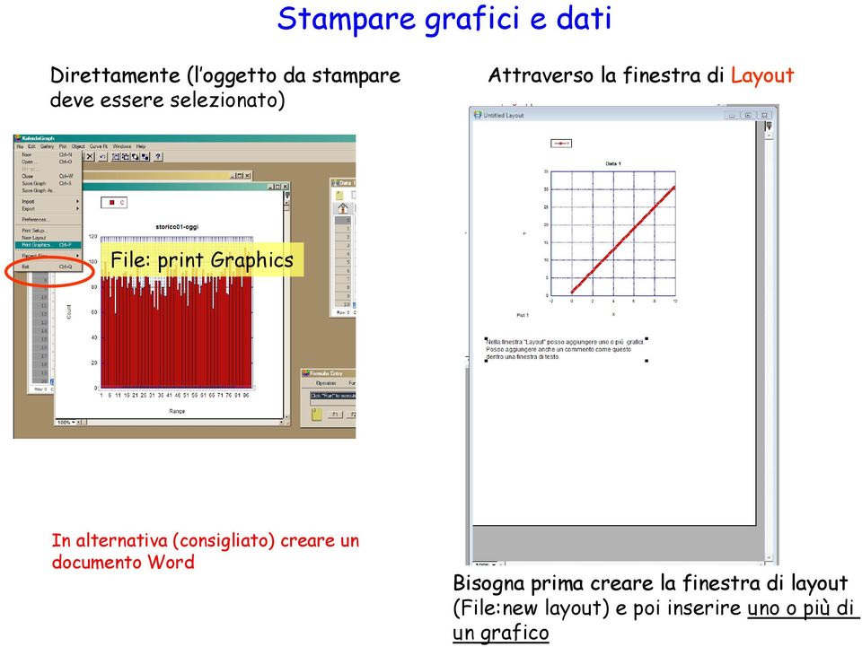 alternativa (consigliato) creare un documento Word Bisogna prima creare