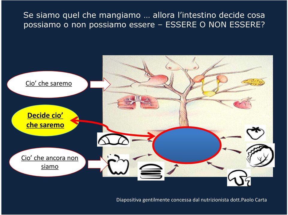 Cio che saremo Decide cio che saremo Cio cheancoranon siamo