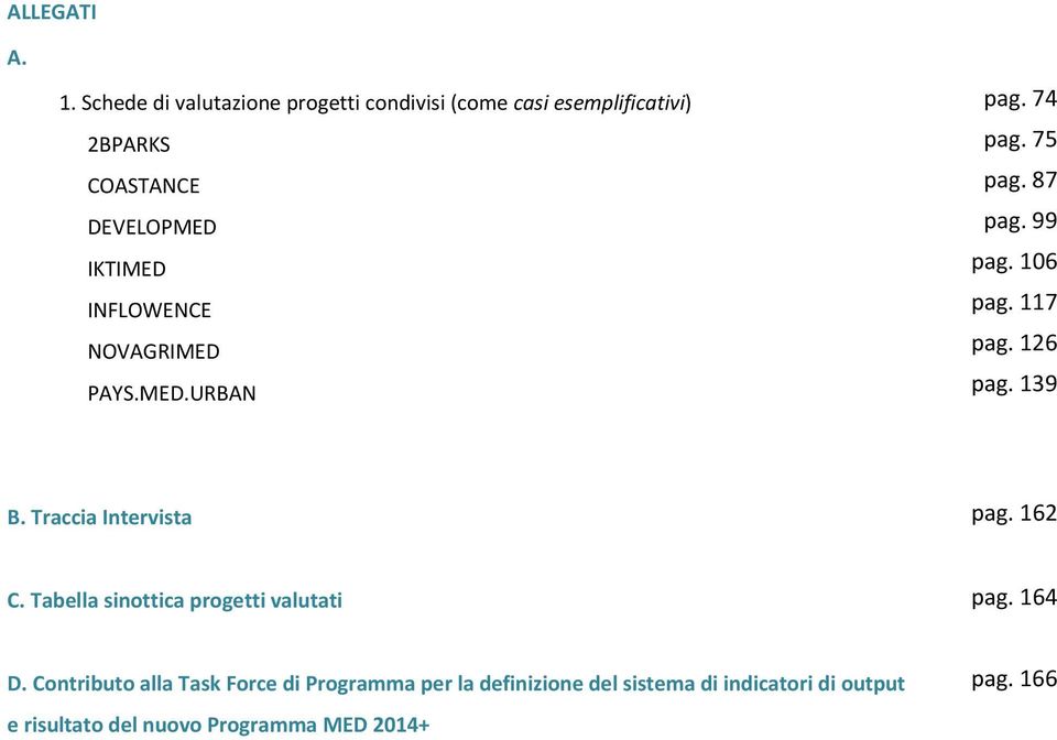 INFLOWENCE NOVAGRIMED PAYS.MED.URBAN pag. 74 pag. 75 pag. 87 pag. 99 pag. 106 pag. 117 pag. 126 pag. 139 B.