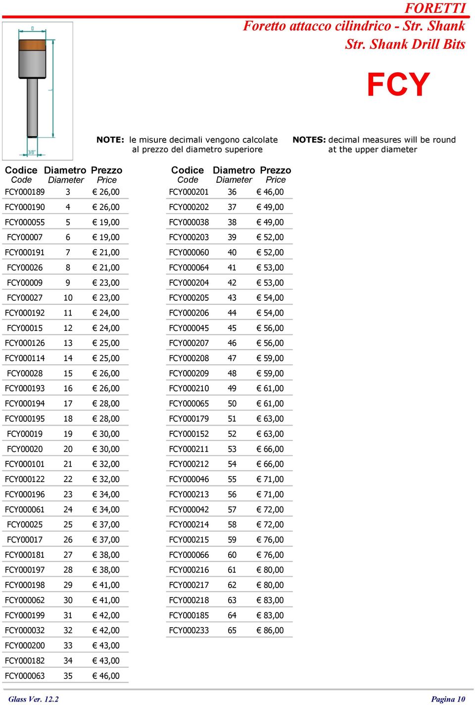 FCY000 Diametro Prezzo Diameter Price Diametro Prezzo Diameter Price FCY0000 FCY000 FCY0000 FCY0000 FCY0000 FCY000 FCY000 FCY00000 0 FCY000 FCY0000 FCY0000 FCY000 FCY000 FCY000 FCY000 FCY000