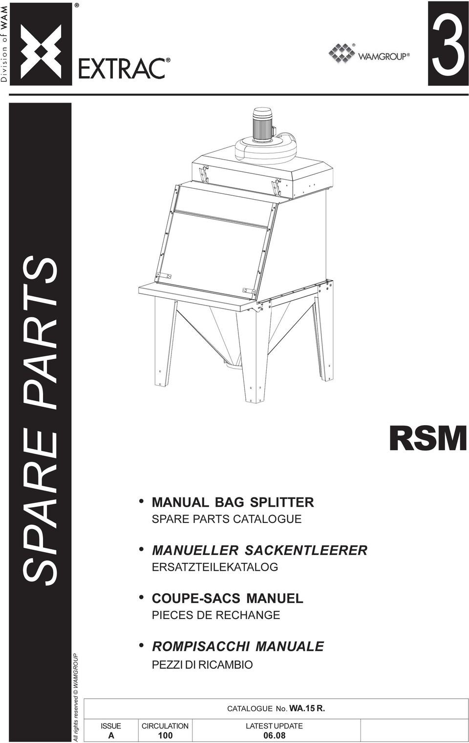 RECHANGE RSM All rights reserved WAMGROUP ISSUE A ROMPISACCHI