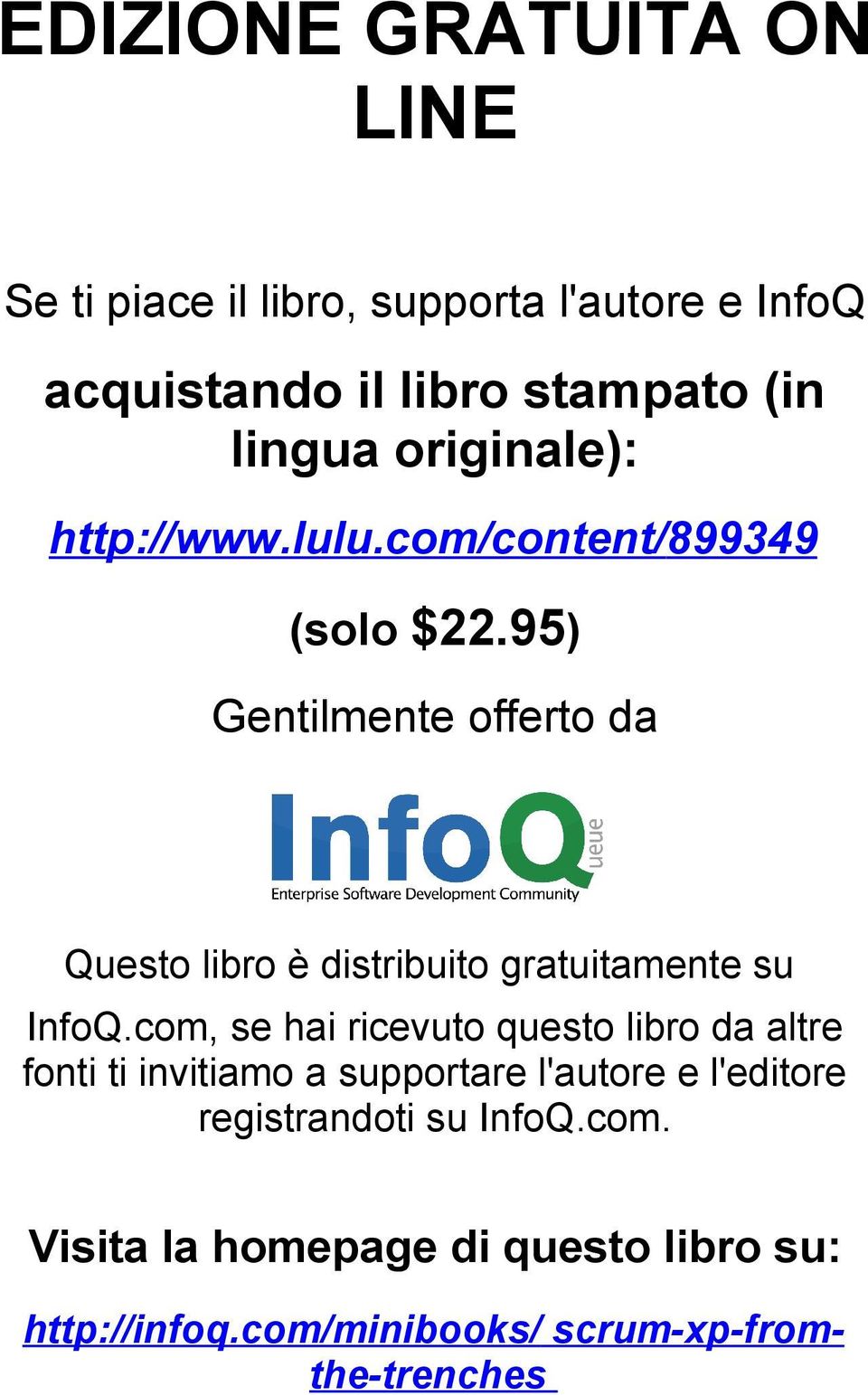 95) Gentilmente offerto da Questo libro è distribuito gratuitamente su InfoQ.