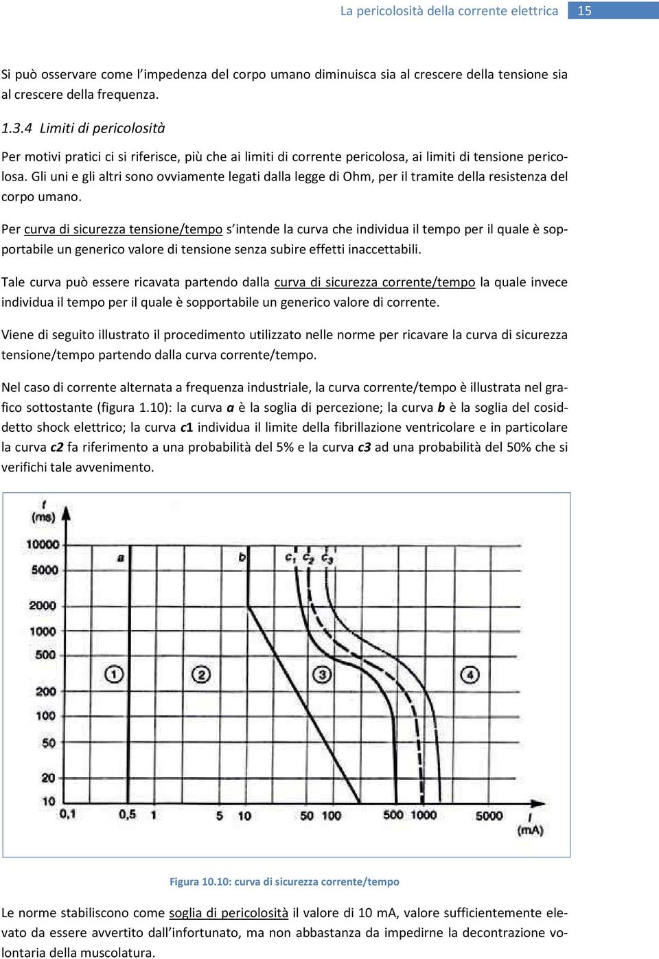 Gli uni e gli altri sono ovviamente legati dalla legge di Ohm, per il tramite della resistenza del corpo umano.