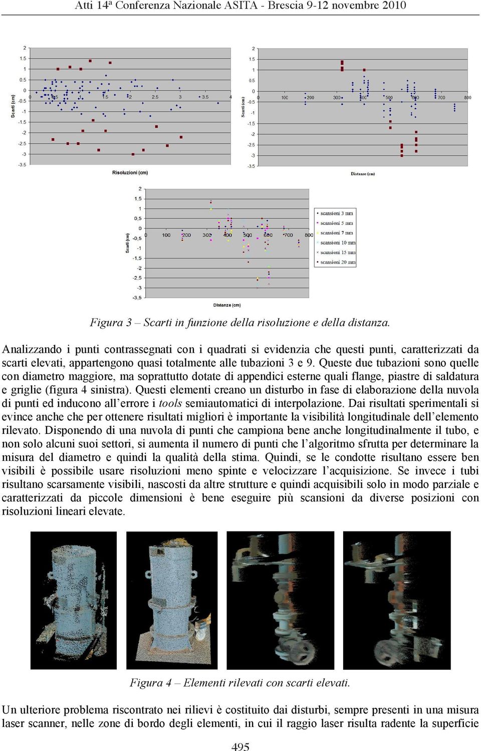 Queste due tubazioni sono quelle con diametro maggiore, ma soprattutto dotate di appendici esterne quali flange, piastre di saldatura e griglie (figura 4 sinistra).