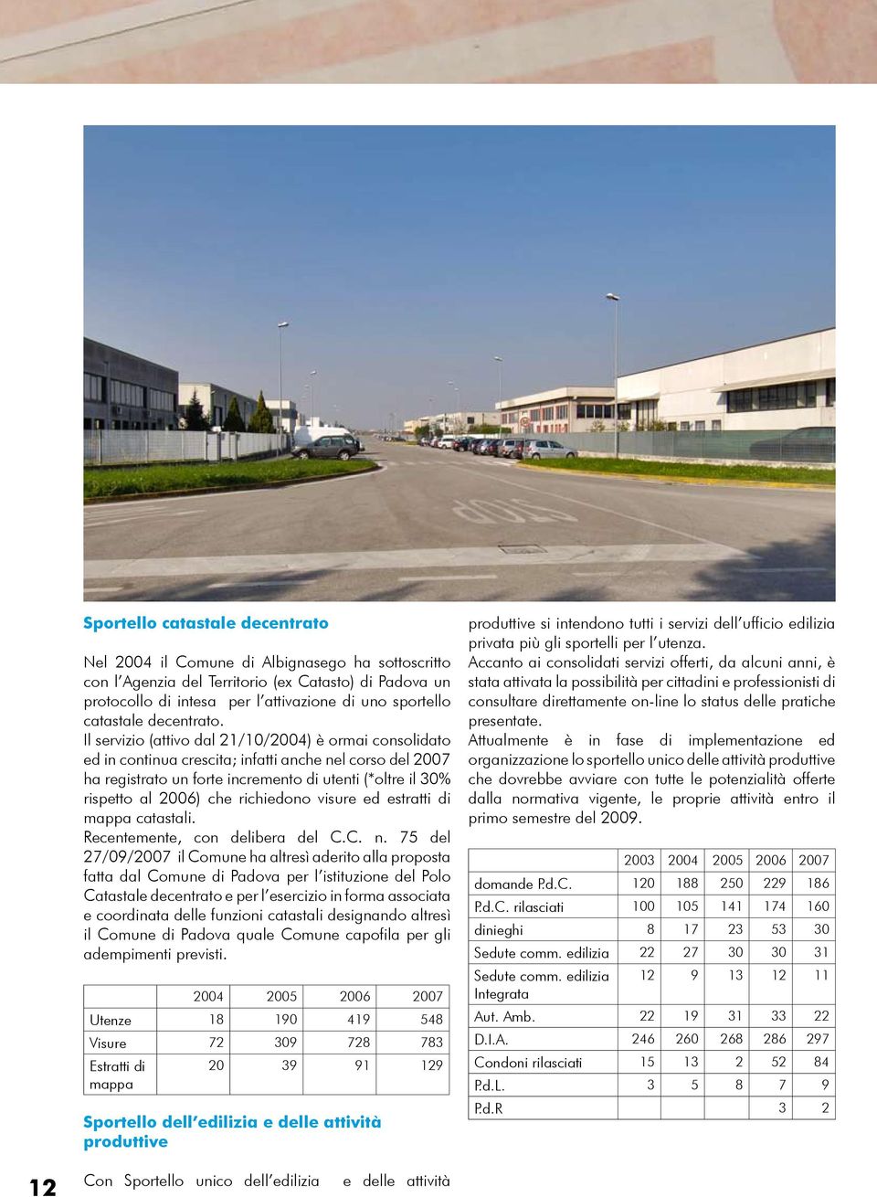 Il servizio (attivo dal 21/10/2004) è ormai consolidato ed in continua crescita; infatti anche nel corso del 2007 ha registrato un forte incremento di utenti (*oltre il 30% rispetto al 2006) che