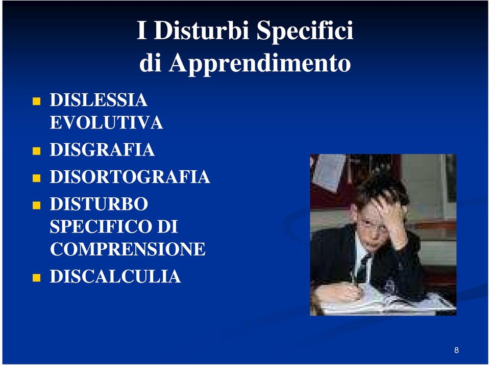 DI COMPRENSIONE DISCALCULIA I