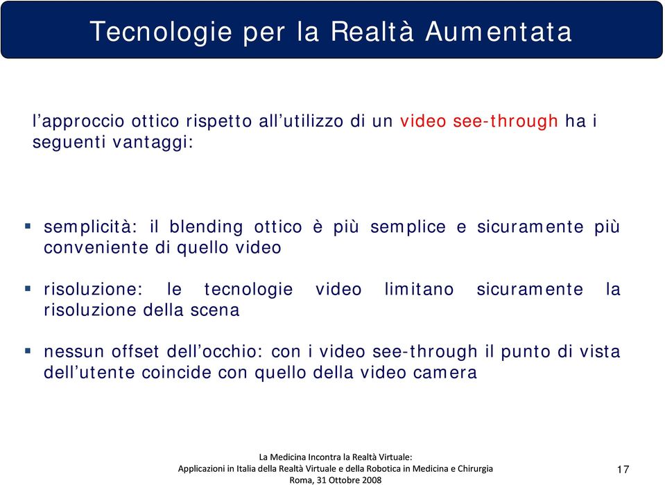 video risoluzione: le tecnologie video limitano sicuramente la risoluzione della scena nessun offset