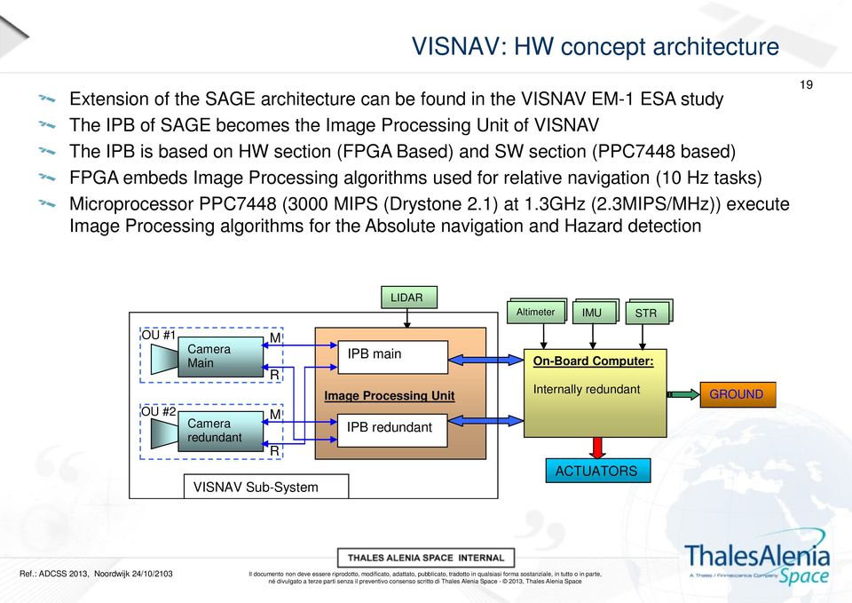 Microprocessor PPC7448 (3000 MIPS (Drystone 2.1) at 1.3GHz (2.