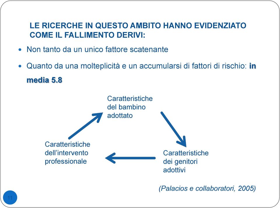 rischio: in media 5.