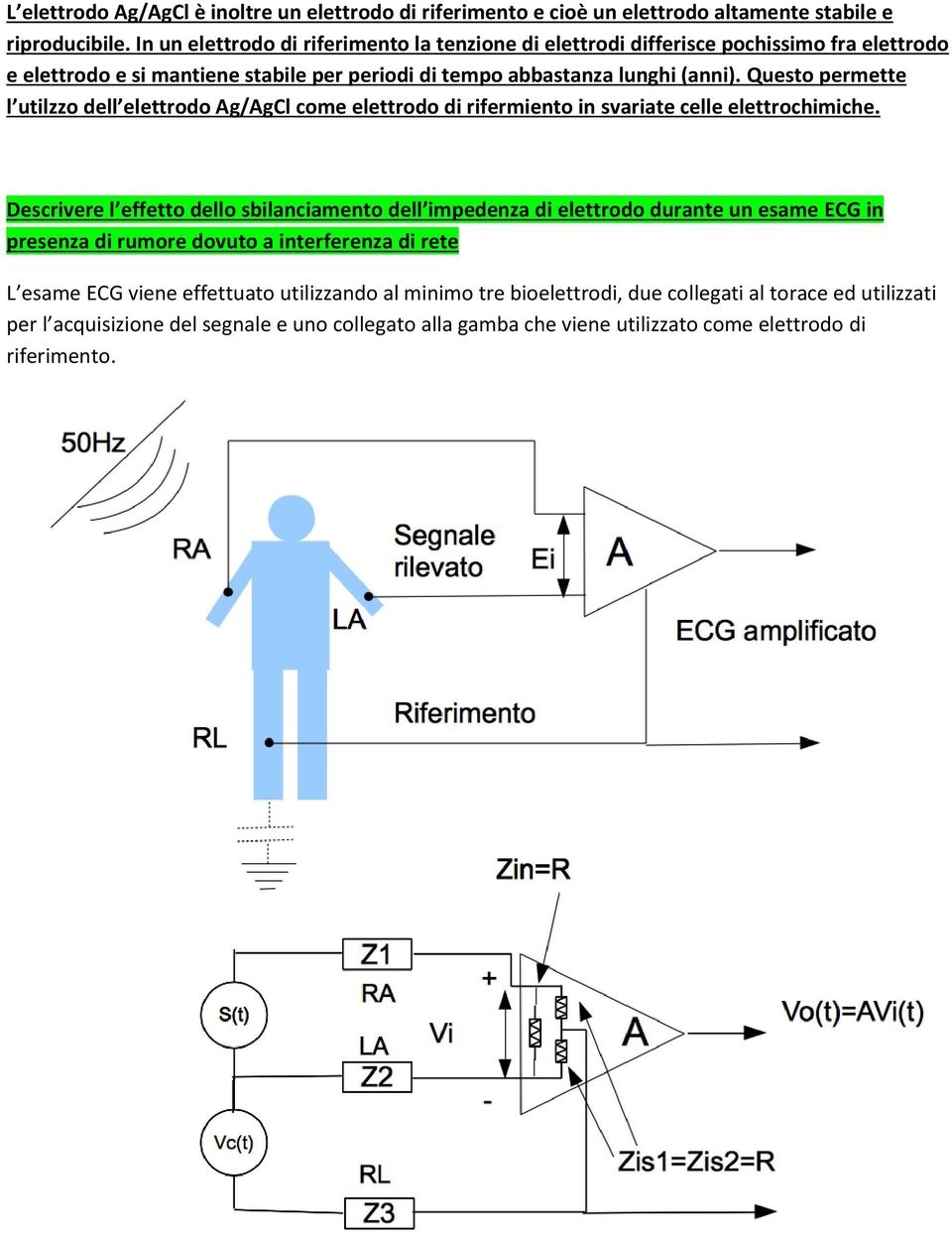 Questo permette l utilzzo dell elettrodo Ag/AgCl come elettrodo di rifermiento in svariate celle elettrochimiche.